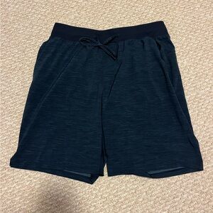 Dark Blue Lululemon 9” inseam Shorts